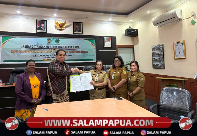Pemkab Nduga Gandeng RSUD Mimika Perkuat Layanan Kesehatan Dan SDM Tenaga Medis