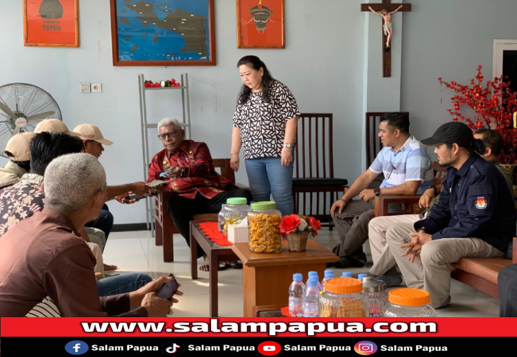 KPU Mimika Pantau Coklit Perdana Di Kediaman Bupati