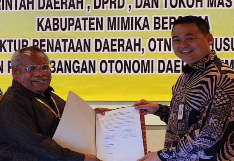 Terkait Usulan DOB Papua Nemangkawi, Berikut Penjelasan Ditjen OTDA Kemendagri
