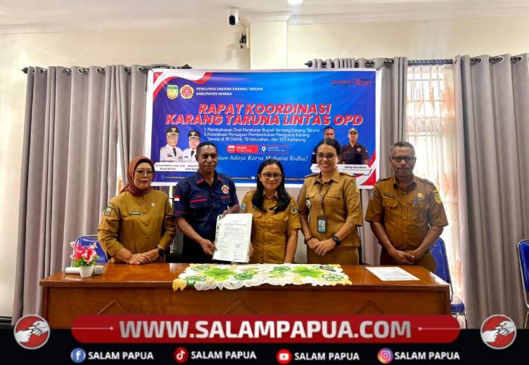Karang Taruna Mimika Bahas Perbup Dan Pembentukan Pengurus Hingga Tingkat Distrik Dan Kampung