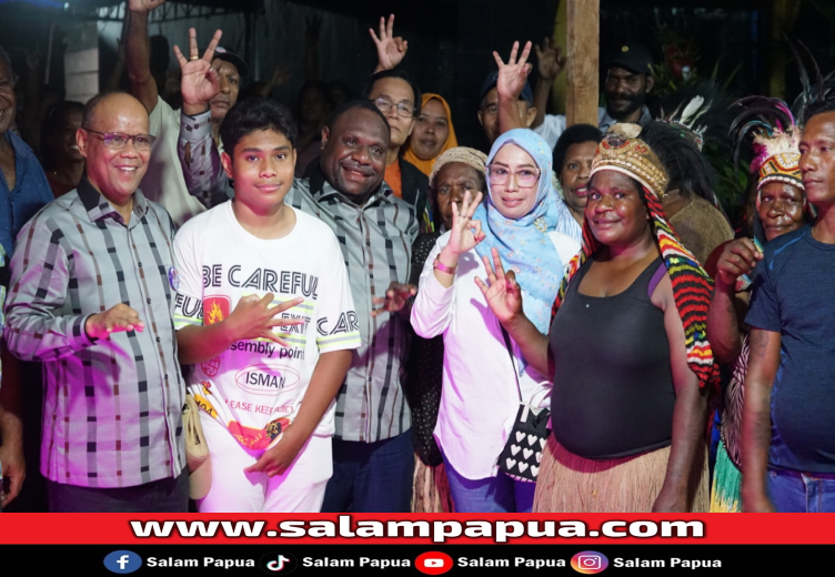 Dapat Dukungan Warga Kampung Nawaripi, AIYE Siap Naikkan Insentif Ketua RT Dan Guru Pedalaman