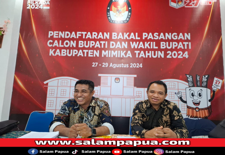 Hari Pertama Pendaftaran, Belum Ada Paslon Bupati Mimika Yang Mendaftar