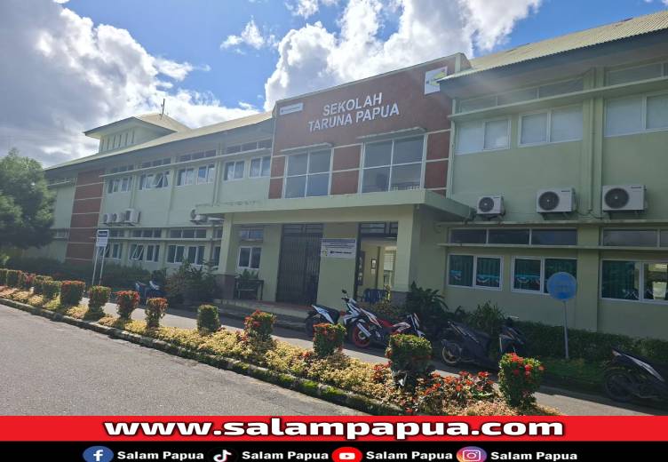 Sekolah Asrama Taruna Papua (SATP) milik YPMAK pengelola dana kemitraan PT Freeport Indonesia di Kelurahan Wonosari Jaya, SP 4 Timika (Salampapua.com/Sianturi)
