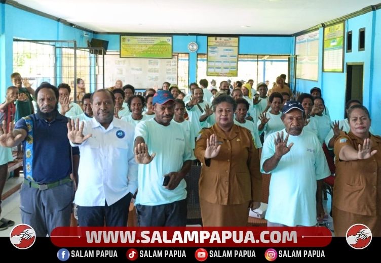 Cegah Kekerasan Terhadap Anak, DP3AP2KB Mimika Gandeng PBM GKI Gelar Koordinasi Di Kampung Minabua