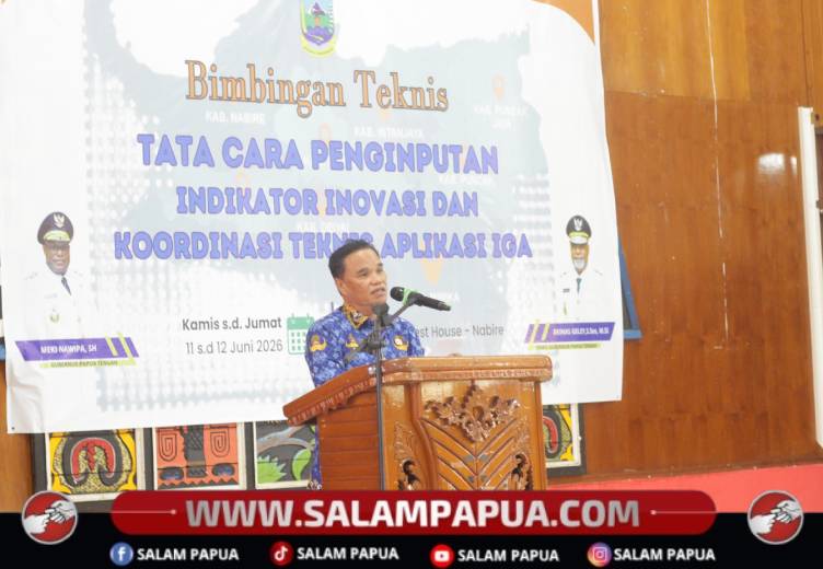 Pemprov Papua Tengah Dorong OPD Hadirkan Inovasi Yang Berdampak Langsung Ke Masyarakat