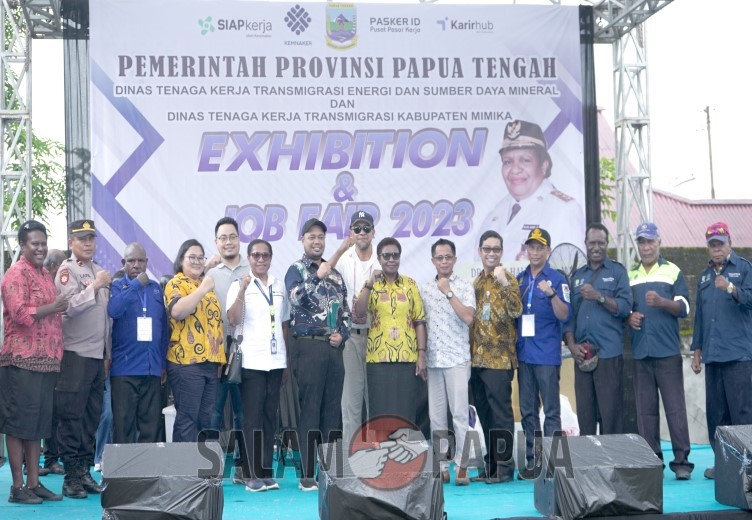 Exhibition And Job Fair 2023 Papua Tengah Resmi Ditutup, Pencaker Membludak Melebihi Target