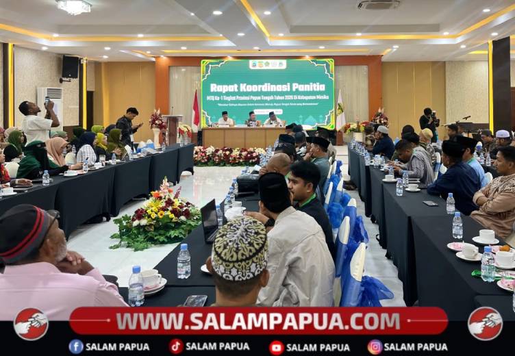 Emanuel Kemong Ajak Panitia Bersatu Sukseskan MTQ Perdana Papua Tengah