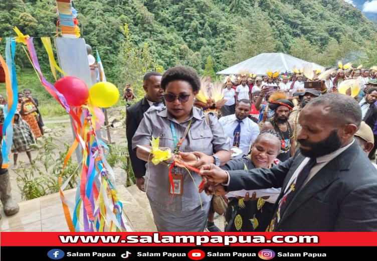 Melalui Reses Dewan, Ancelina Beanal Dorong Pembangunan Gereja Kanaan Kingmi