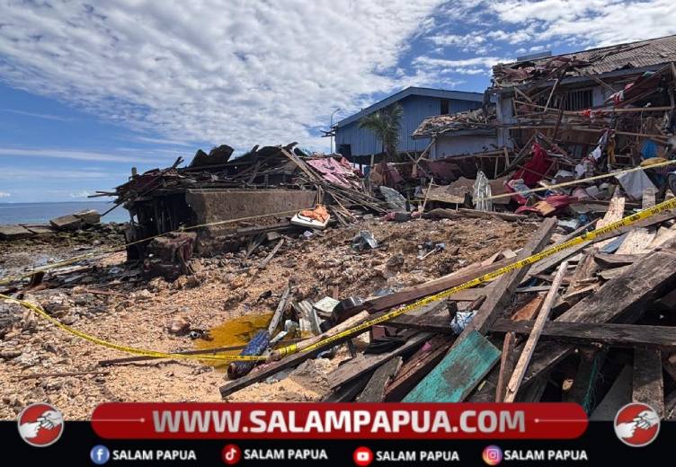 Tiga Korban Ledakan Bom Peninggalan Perang Dunia II Di Biak Belum Ditemukan, Lima Jenazah Masih Diidentifikasi