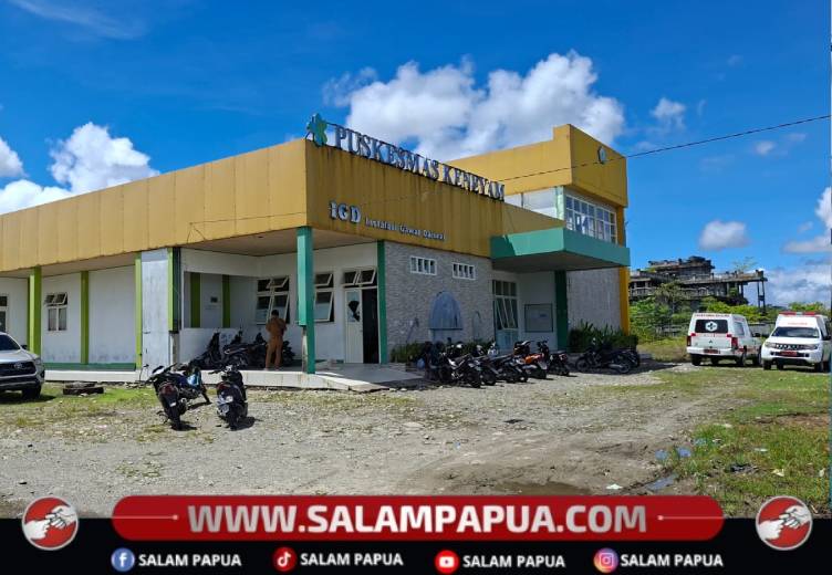 Puskesmas Kenyam, Kabupaten Nduga, Provinsi Papua Pegunungan, Rabu (6/5/2026)(Salampapua.com/Sianturi)