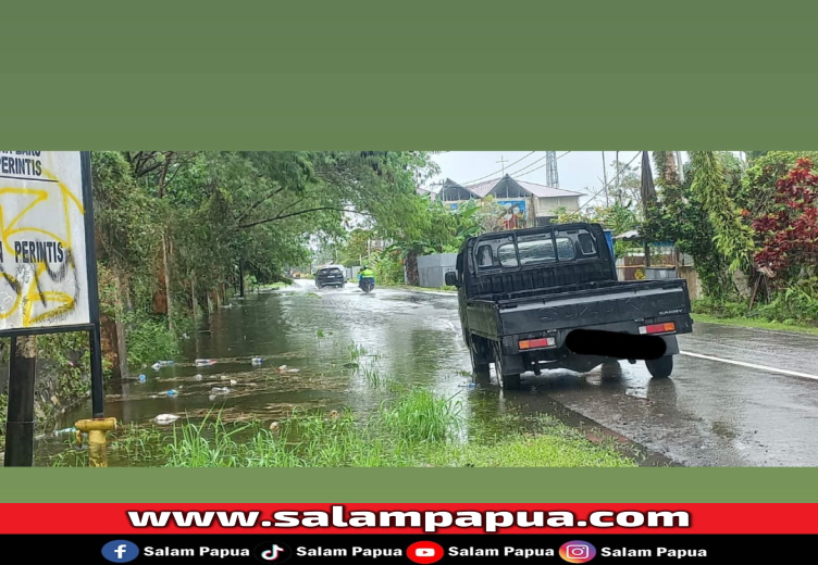 Tidak Gunakan Gorong-Gorong, Drainase Di Kelurahan Perintis Meluap
