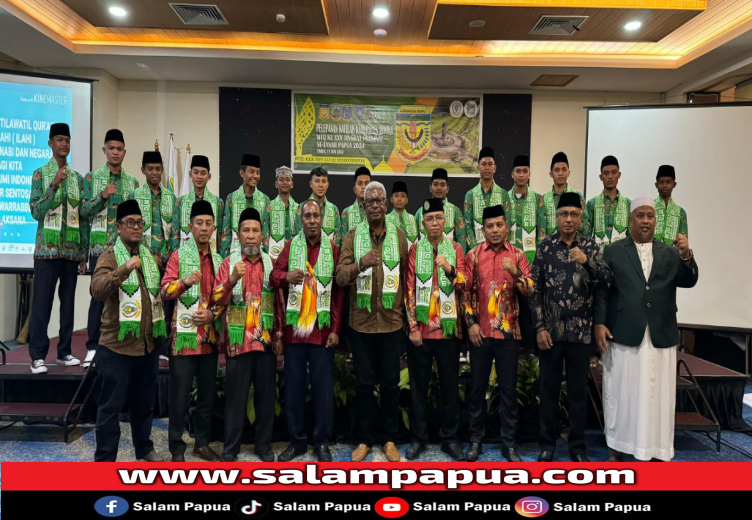 Bupati Mimika Lepas 52 Kafilah MTQ XXX, Janjikan Bonus Bagi Juara