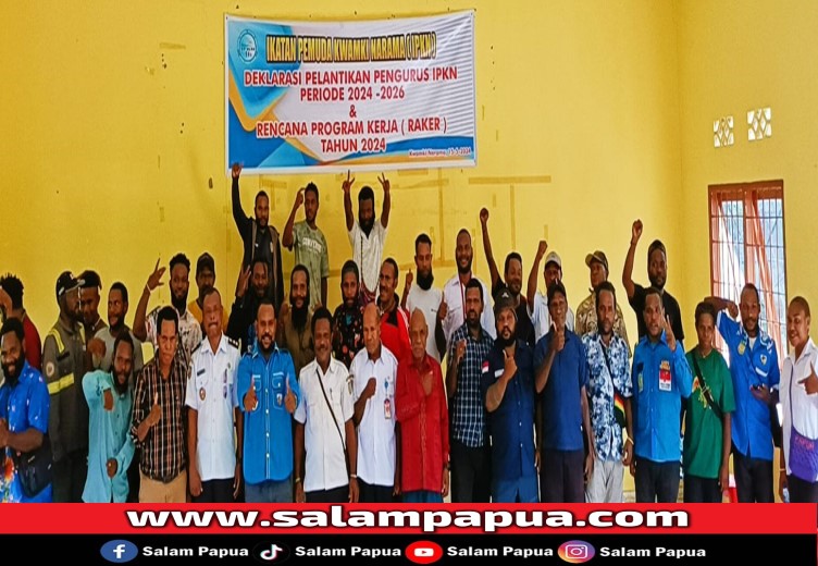 Jonis Hagabal Pimpin Ikatan Pemuda Kwamki Narama