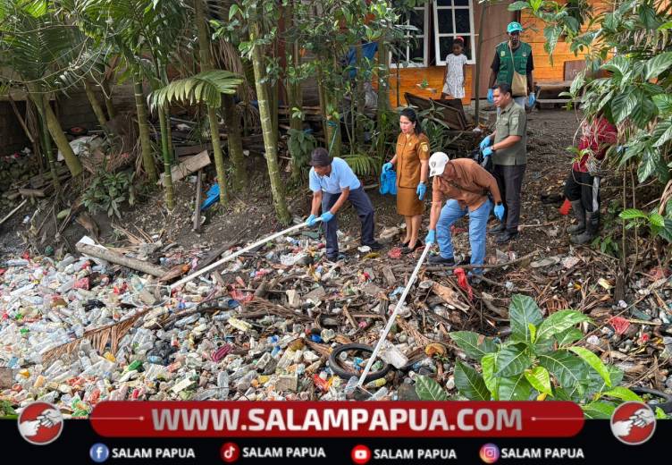 Jelang Hari Lingkungan Hidup Sedunia, Pemkab Mimika Dan PTFI Gelar Aksi Bersih Kali