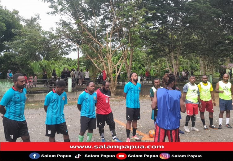 Turnamen Futsal HUT Injil Masuk Nduga Ke-61 Berlangsung Di Kadun Jaya