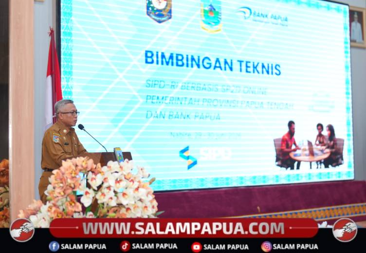 Pemprov Papua Tengah Resmi Terapkan SIPD-RI Berbasis SP2D Online