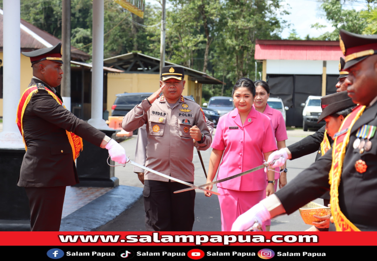 Akhiri Pengabdian Di Mimika, Perpisahan Dengan AKBP I Gede Putra Penuh Haru