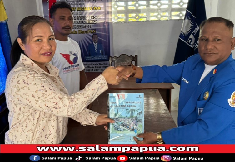 Maximus Tipagau Minta Dukungan Lima Partai Maju Jadi Balon Bupati Mimika