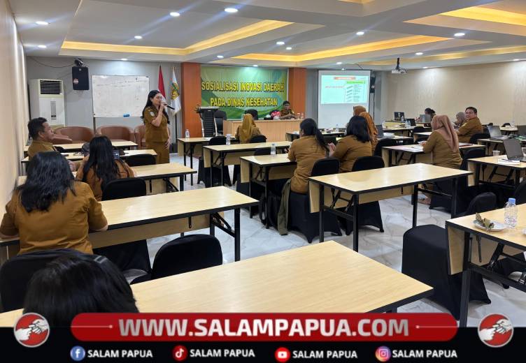 Upaya Tingkatkan Pelayanan Yang Efektif, Dinkes Mimika Sosialisasikan Inovasi Daerah
