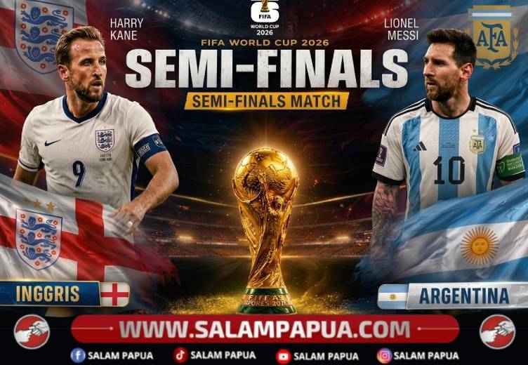 Duel Klasik Inggris Vs Argentina Kembali Tersaji Di Semifinal Piala Dunia 2026, Siapa Melaju Ke Final?