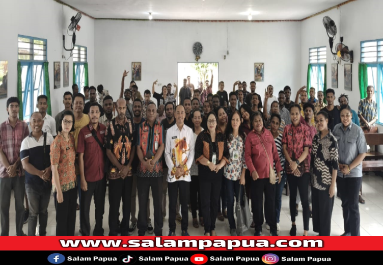 Tingkatkan Iman, Pegawai Dan Warga Binaan Lapas Timika Rutin Gelar Ibadah Bersama