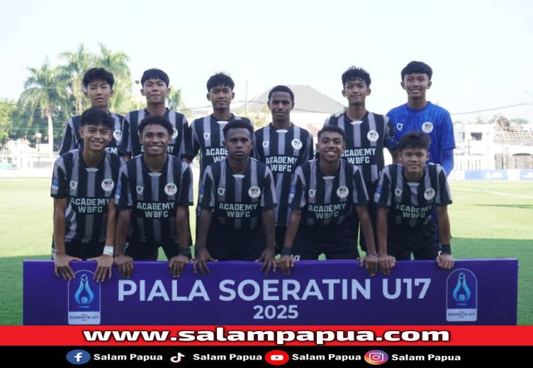 Skuad Akademi WBFC pada Piala Soeratin U17 Putaran Nasional di Surakarta (Dokumen Akademi WBFC)