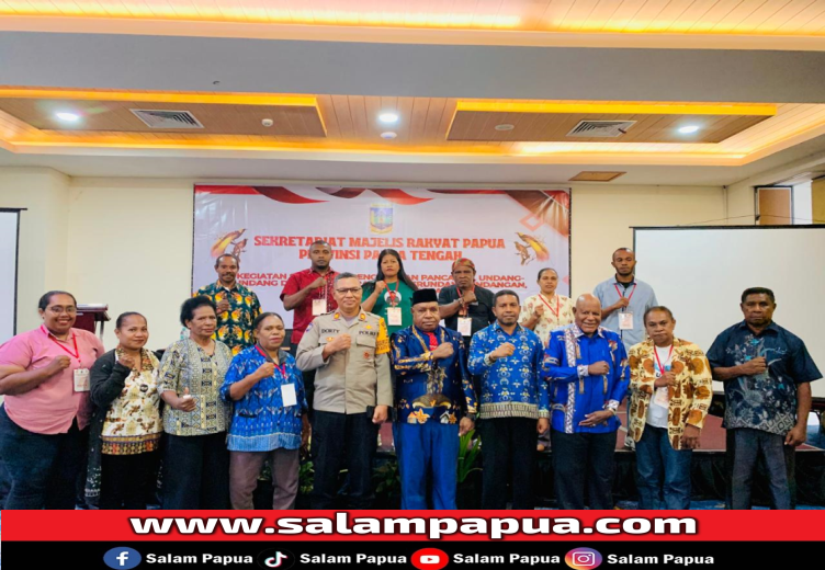 MRP PPT Gelar Sosialisasi Pengamalan Pancasila Dan UU 1945 Bagi Para Tokoh Di Mimika
