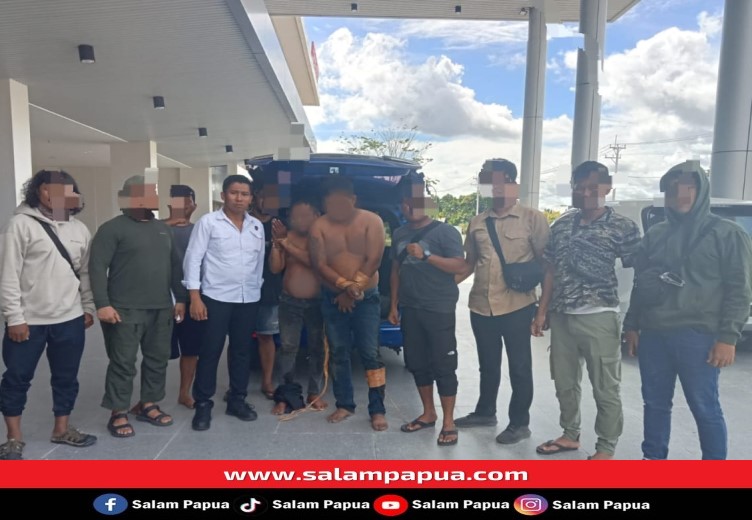 Dua Perampok Lintas Provinsi Ditangkap Di Kilo 11 Timika Usai Gagal Merampok Rumah Warga