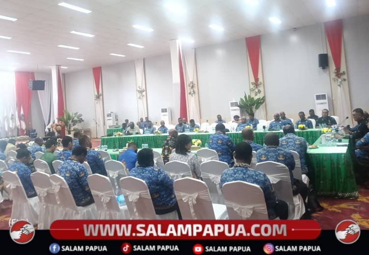 Pemprov Papua Tengah Genjot Evaluasi LPPD 2025 Dan Persiapan Penyusunan LPPD 2026