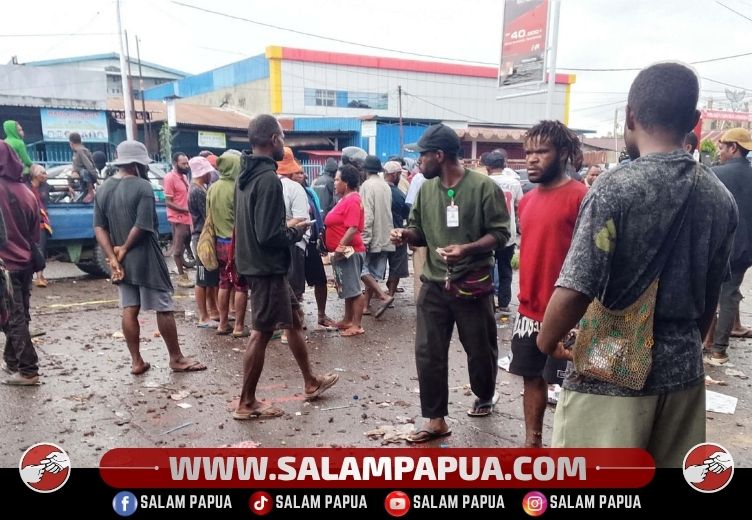 Aksi Mimbar Bebas Mahasiswa Paniai Tolak DOB Di Bubarkan Paksa Tim Pemekaran