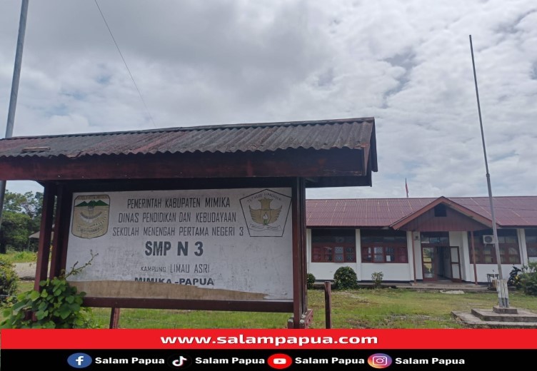 Keluhan Saat Hardiknas, SMPN 3 Timika Minta Diperhatikan Pemkab