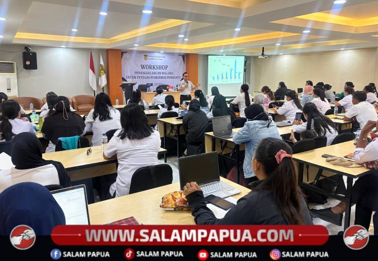Dinkes Mimika Perkuat Kapasitas Petugas Pustu Untuk Percepat Eliminasi Malaria