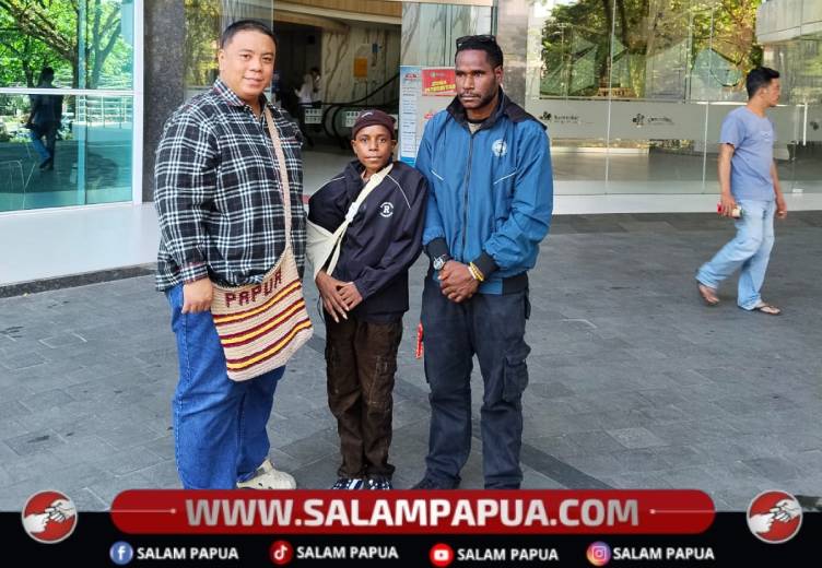 Pasien Anak Asal Nduga Dirujuk Ke RS Kemenkes Wahidin Makassar, Bukti Komitmen Pemkab Nduga Layani Kesehatan Warga