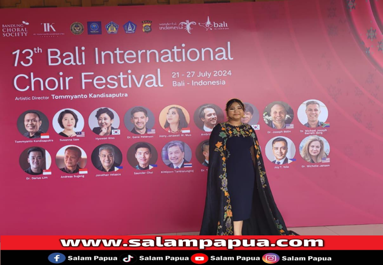 Wakili Papua Tengah, Liora Manurung Bawa Pulang Medali Gold BICF XIII Di Bali