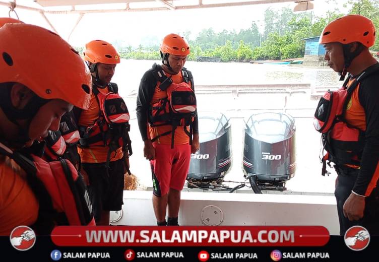 Perahu Nelayan Berisi Empat Orang Hilang Kontak Di Perairan Atuka, Tim SAR Gabungan Lakukan Pencarian