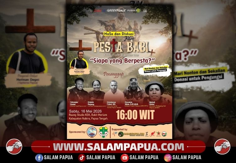 Rencana Nobar Film "Pesta Babi" Di Nabire Terima Tekanan Aparat
