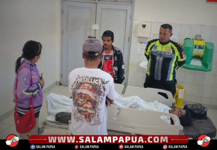 Seorang Pengendara Motor Tewas Akibat Kecelakaan Tunggal Di Jalan Yos Sudarso Mimika