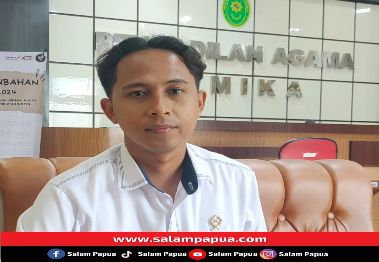 Januari-Februari 2024 Tercatat 42 Perkara Perceraian Di Timika, Disebabkan Faktor Judi Dan KDRT