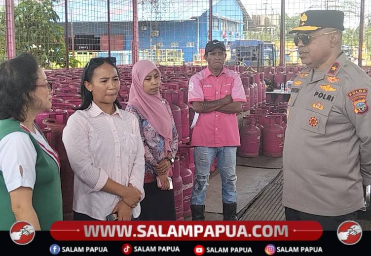 Kapolda Papua Tengah Sidak Gudang LPG Di Mimika, Perintahkan Pengawasan Ketat Distribusi Gas Dan BBM