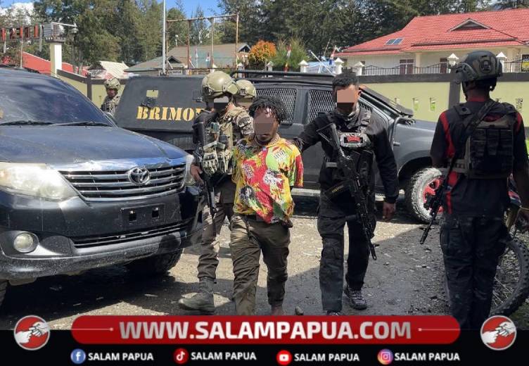 Tembak Karyawan PTFI Hingga Tewas, Satu Anggota KKB Ditangkap Di Puncak