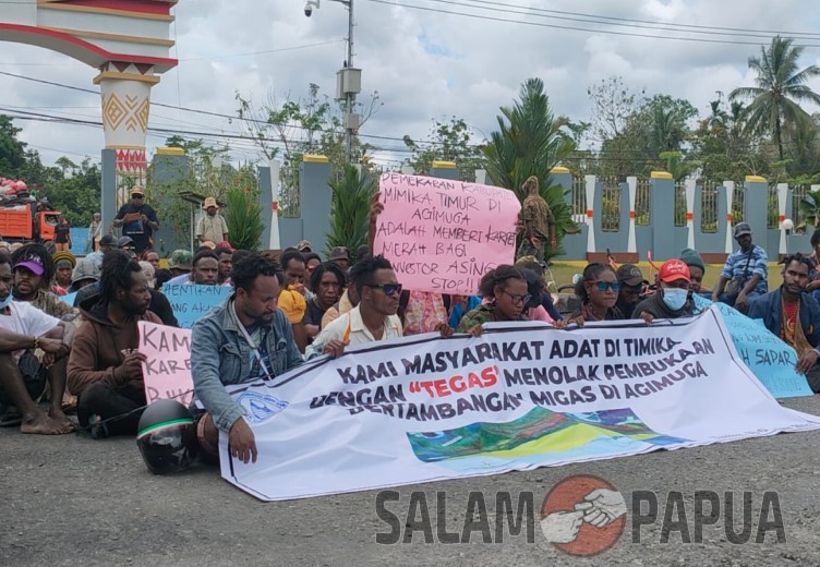 Masyarakat Amungme Tolak Pembukaan Tambang Migas Di Agimuga Kabupaten Mimika