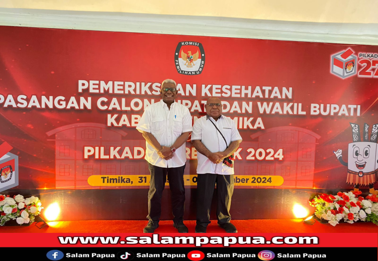 3 Paslon Kepala Daerah Jalani Tes Kesehatan Di RSUD Mimika