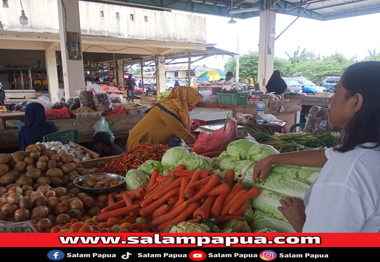 Usai Natal, Harga Bumbu Dapur Di Timika Masih Stabil