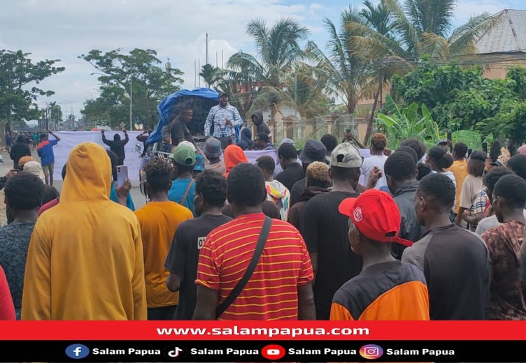 Warga Amungme-Kamoro Protes Caleg Non OAP Diduga Mendominasi Perolehan Suara Pemilu Di Mimika