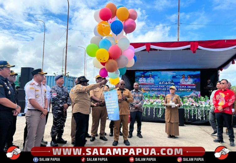 Sejarah Baru, Papua Tengah Luncurkan Ekspor Perdana Ikan Ke Pasar Internasional