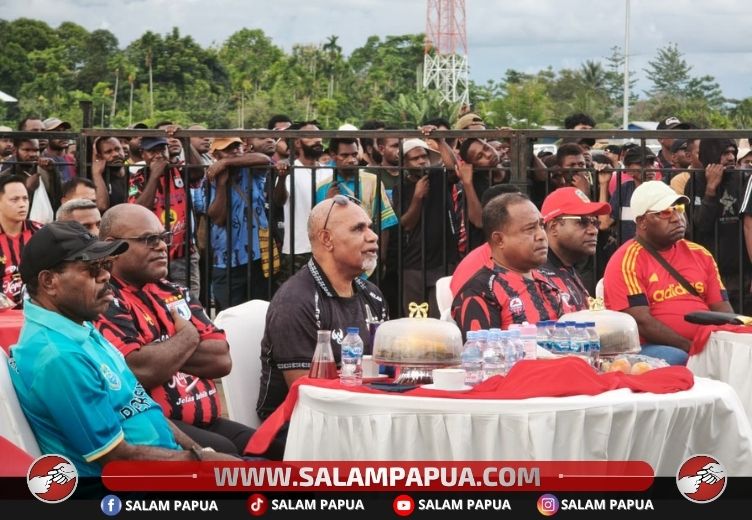 Walaupun Kalah, Gubernur Papua Tengah Tetap Apresiasi Persipura Dan Akan Diundang Ke Nabire