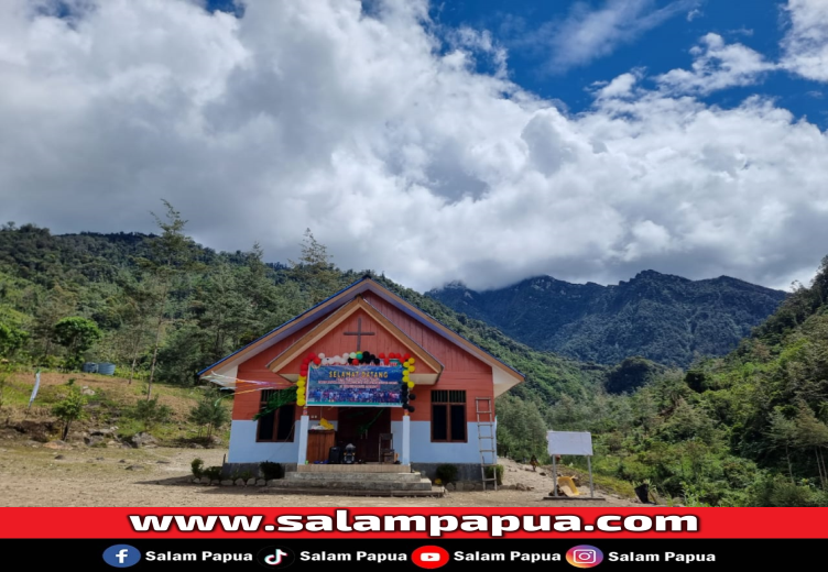 Gereja Kanaan Kingmi, Kampung Balundi, Distrik Tembagapura (Dokumen Dewan)