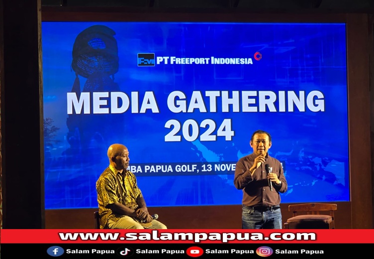 Seminar bertajuk Media Lokal di Era Digital yang disampaikan Dwi Eko Lokononto, wartawan senior dan sekaligus owner beritajatim.com (salampapua.com/Foto JR)