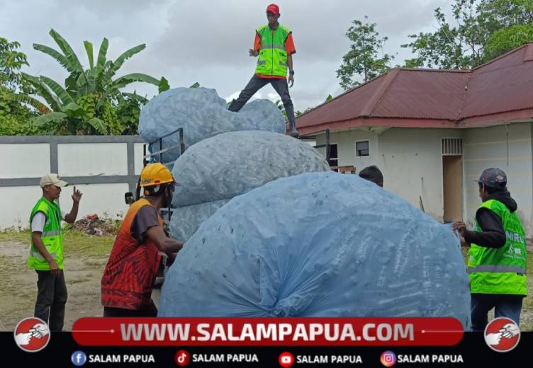 Selama Lima Bulan, Bank Sampah Distrik Miru Kumpulkan 576 Ton Sampah Kering