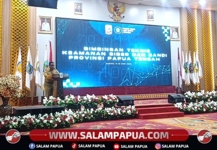Pemprov Papua Tengah Gelar Bimtek, Perkuat Keamanan Siber Dan Pengelolaan Data Digital